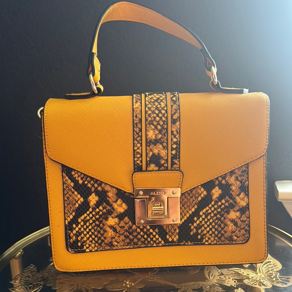 ALDO Mustard Yellow Women's Bag